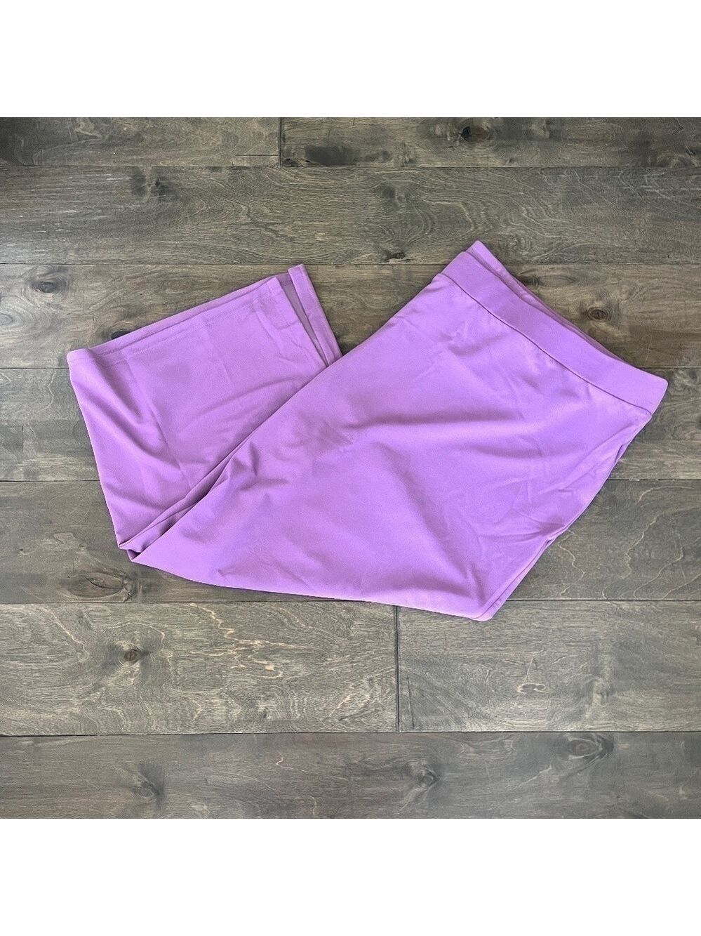 Isaac Mizrahi LIVE Purple Pants 5X